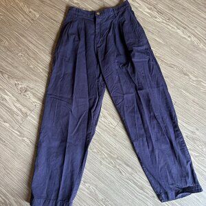 Big Bud Trousers Navy Size M